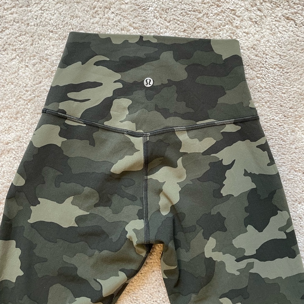 Lululemon align leggings in camo